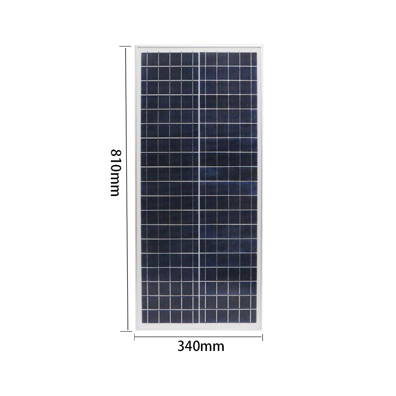 定做19W太阳能电池板发电板40W太阳能光伏板野外露营灯3C电子产品