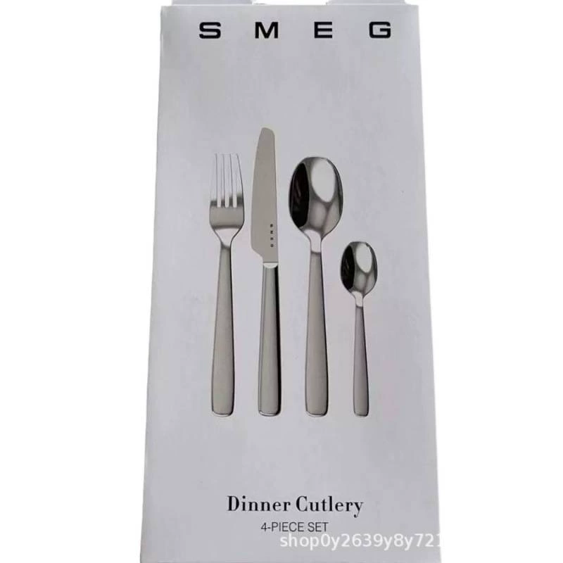 Tableware, set, spoon, fork stainless steel, 4 piece set, 4 pieces