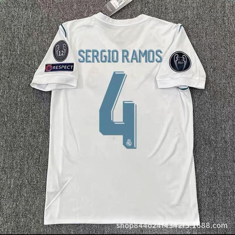 レアル・マドリード レトロジャージコレクション 半袖ファンバージョン 長袖 ロナウド・ロモス・クロス サッカーユニフォーム 工場直販|undefined
