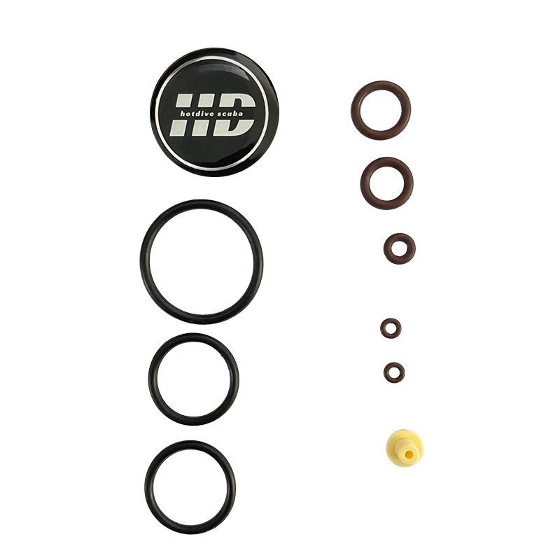 HOTDIVE regulador de buceo mantenimiento accesorios del paquete de reparación buceo profundo primer y segundo paquete de mantenimiento de cabeza Apeks