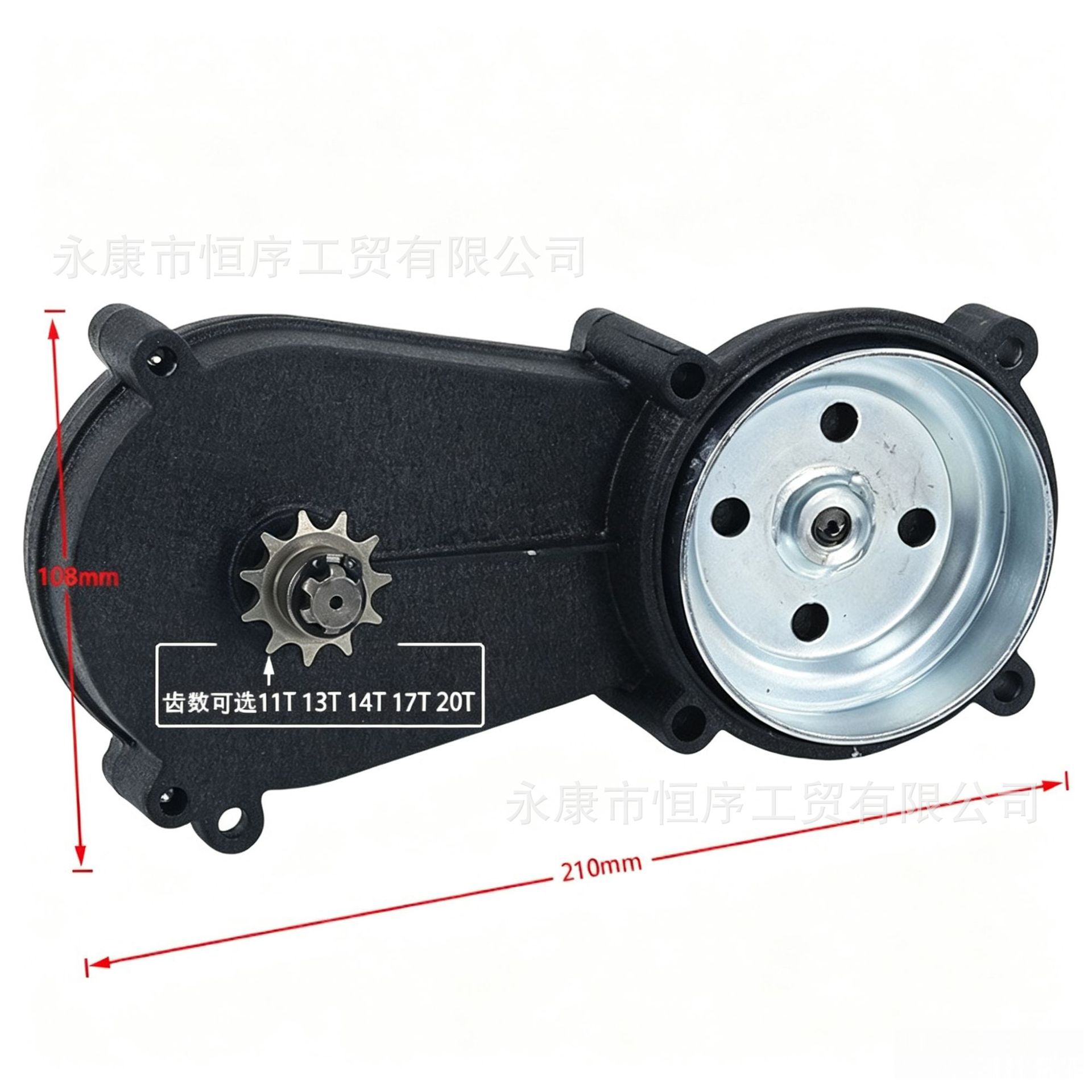 47-49CC Mini Off-Road Accessories, Small Off-Road Vehicle Sprocket, Two-Stroke Engine Gearbox Transmission