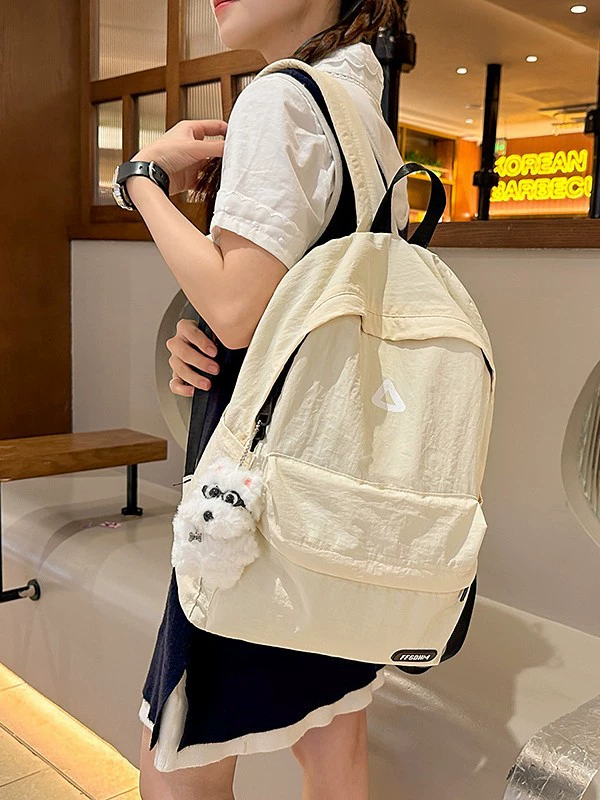 Universal Japanese school skirt, school bag for students for traveling, backpack, Korean style, simple and elegant design, for secondary school, for teenagers