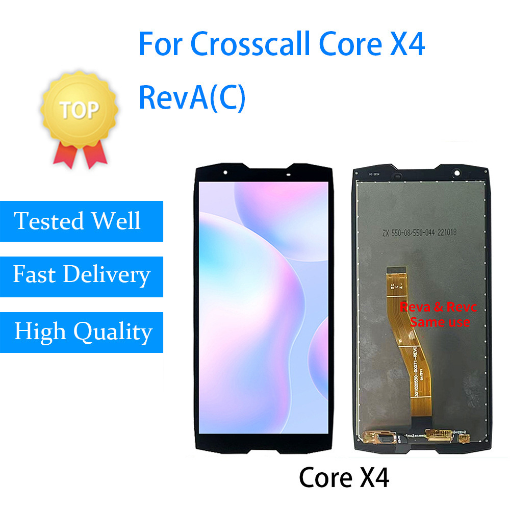 Comercio exterior mayorista aplicable Crosscall CoreX3 / M4 / M5 Acción X3 / X5 conjunto de pantalla de teléfono móvil
