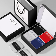 Pure Color Men's Cotton Briefs Breathable Antibacterial Plus Size Square Men's Underwear Youth Adult Straight Bottoms Wholesale