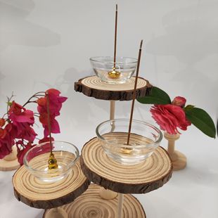 Glass incense plug-in one-piece real set gray multi-style small packaging cross-border explosions our factory self-research factory direct sales