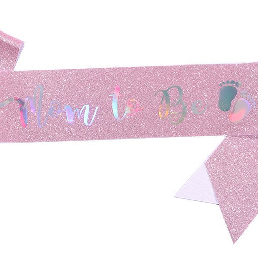 Cumpleaños en stock, banda de cumpleaños, correa de etiqueta, corona de oro rosa, correa de hombro