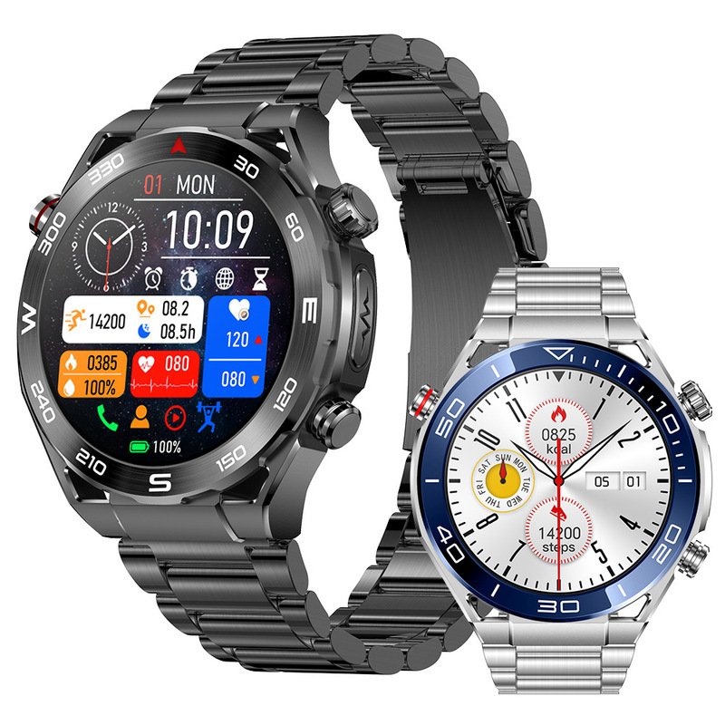 New X100 smart watch Bluetooth call non-invasive blood glucose blood pressure body temperature ECG heart rate sleep monitoring exercise