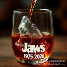 Jaws 50th Anniversary Limited Edition Glass大白鲨威士忌酒杯