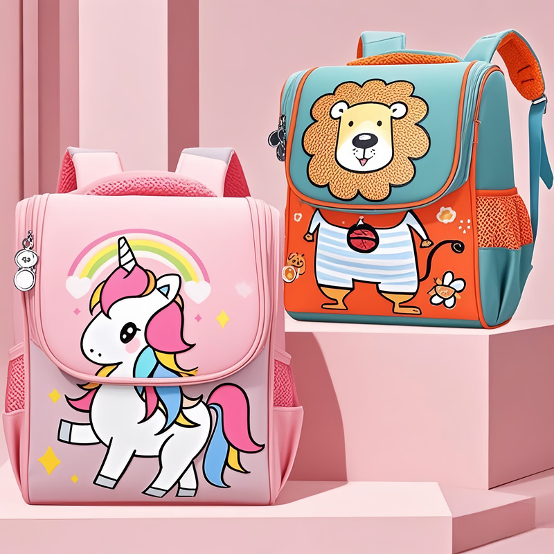 Kindergarten Schoolbag Girl Large Medium Small Class Korean Style 3-5-6 Years Old Baby Space Bag Children's Cute Backpack