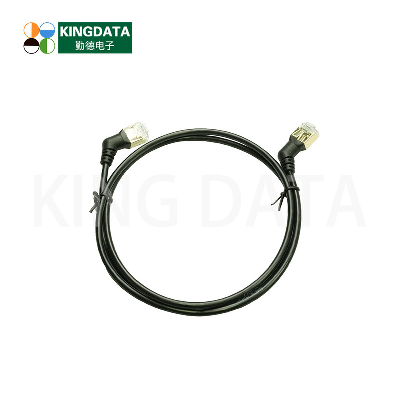 Manufacturers selling elbow network cable rotary rj45 seven Ethernet Gigabit/10 Gigabit network speed cable