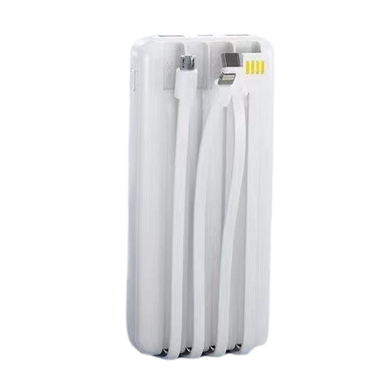 Nuevo 22.5w de carga rápida con cable de alimentación móvil de gran capacidad al aire libre LED pantalla digital compacta y conveniente multiespecificación