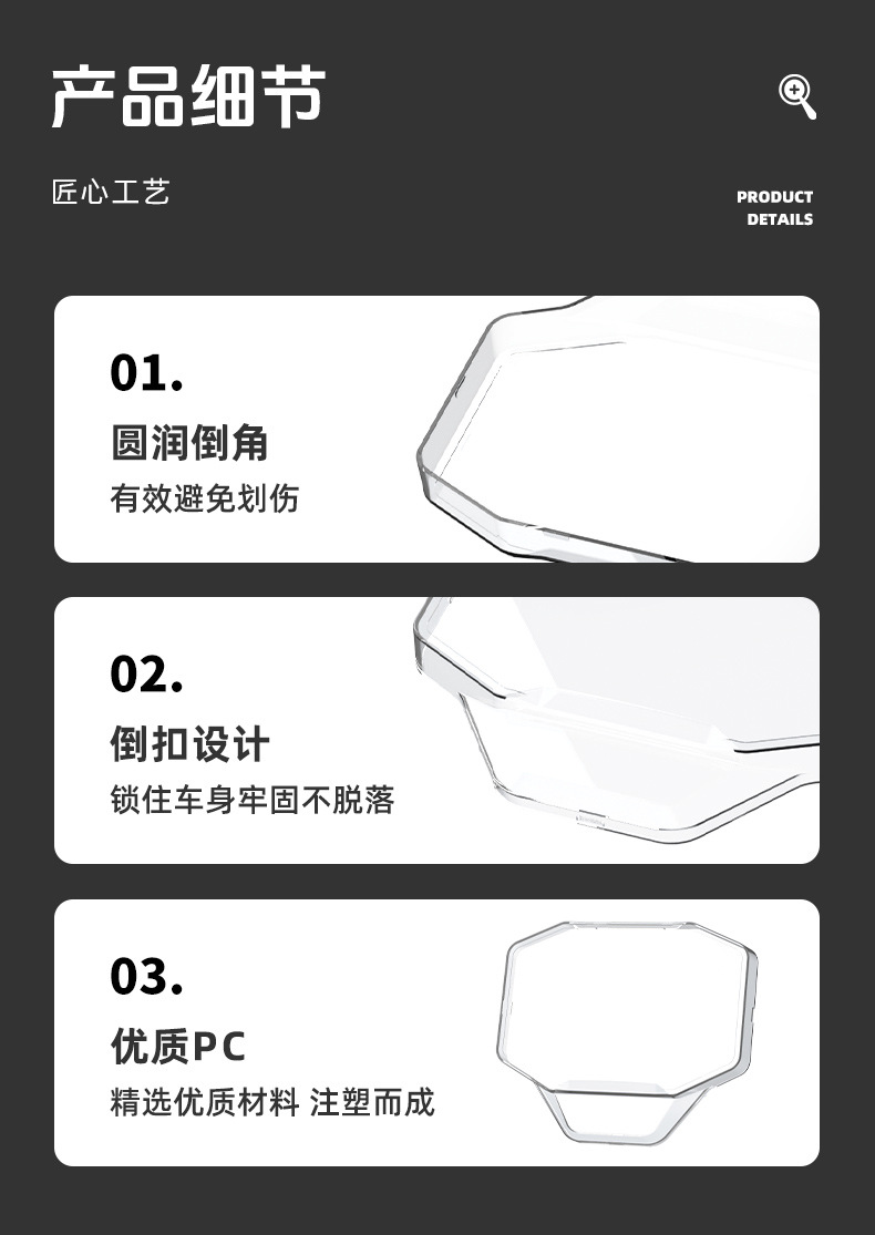 Suitable for Tailin Tantu electric vehicle waterproof instrument case screen control panel protective cover modification accessories, high-definition and transparent