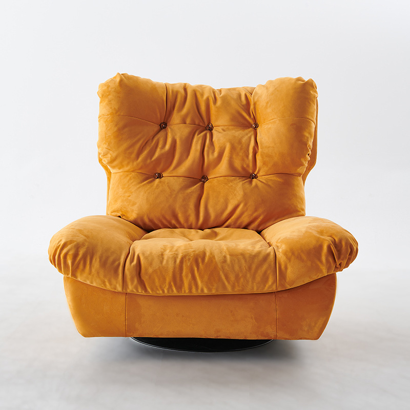 Nube italiana Silla de ocio silla giratoria Internet celebridad diseñador salón balcón dormitorio perezoso tela sofá silla
