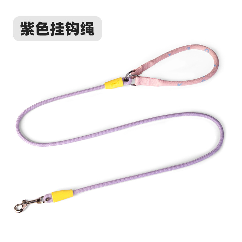 Nueva cuerda para perros de Amazon, correa de mango de algodón, correa para el pecho, cadena para perros, fábrica al por mayor, correa para pasear perros para mascotas