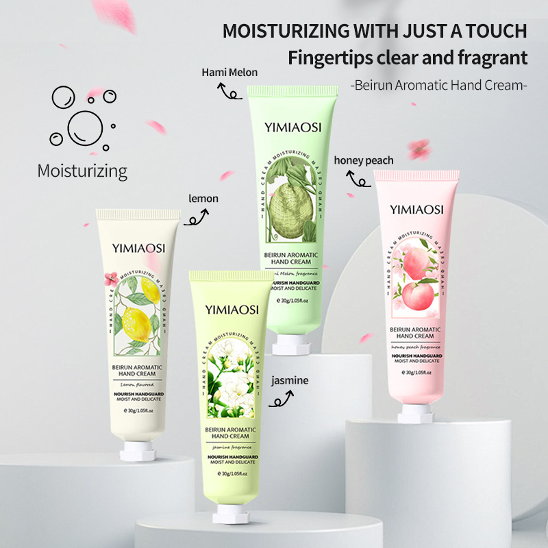 YIMIAOSI全英語ハンドクリーム30g対外貿易クロスボーダー専用handcream花の香りの果物ハンドクリーム|undefined