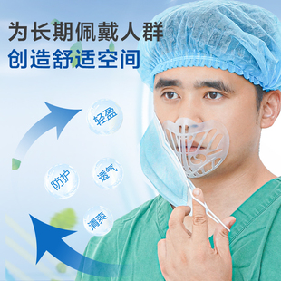 J83 Goddess Mask Anti-Flower Makeup Lipstick 3D Support Frame Stereo Anti-Suffocation Breathable Generation G3