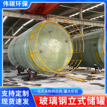 玻璃钢储罐化工酸碱储罐食品级储水罐立式变压器油罐地埋消防水罐