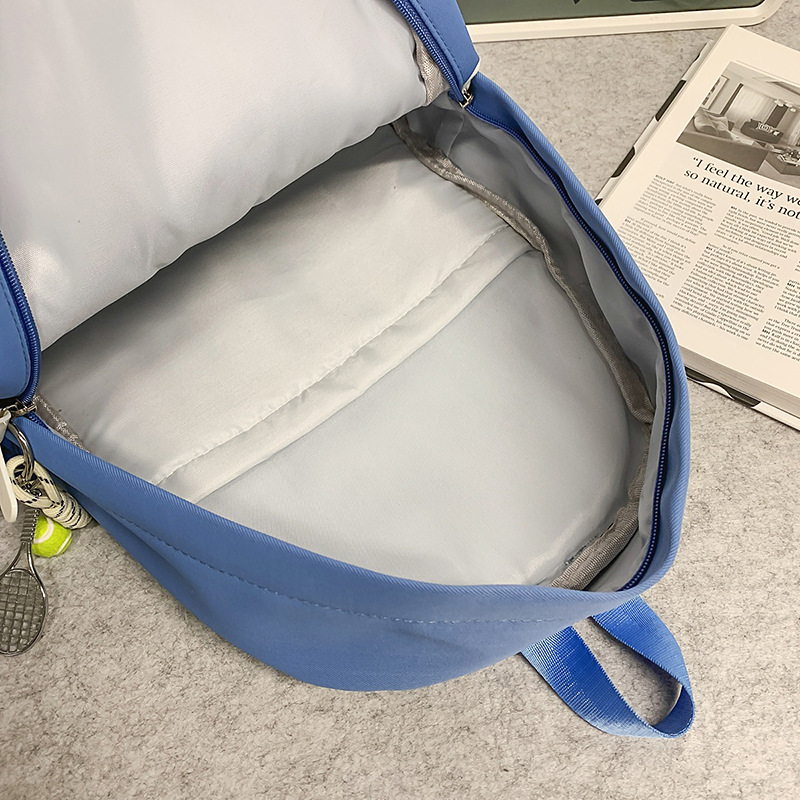 Nueva mochila pequeña y fresca, peso ligero, estudiantes de primaria y secundaria, mochila escolar unisex, mochila de viaje de ocio simple