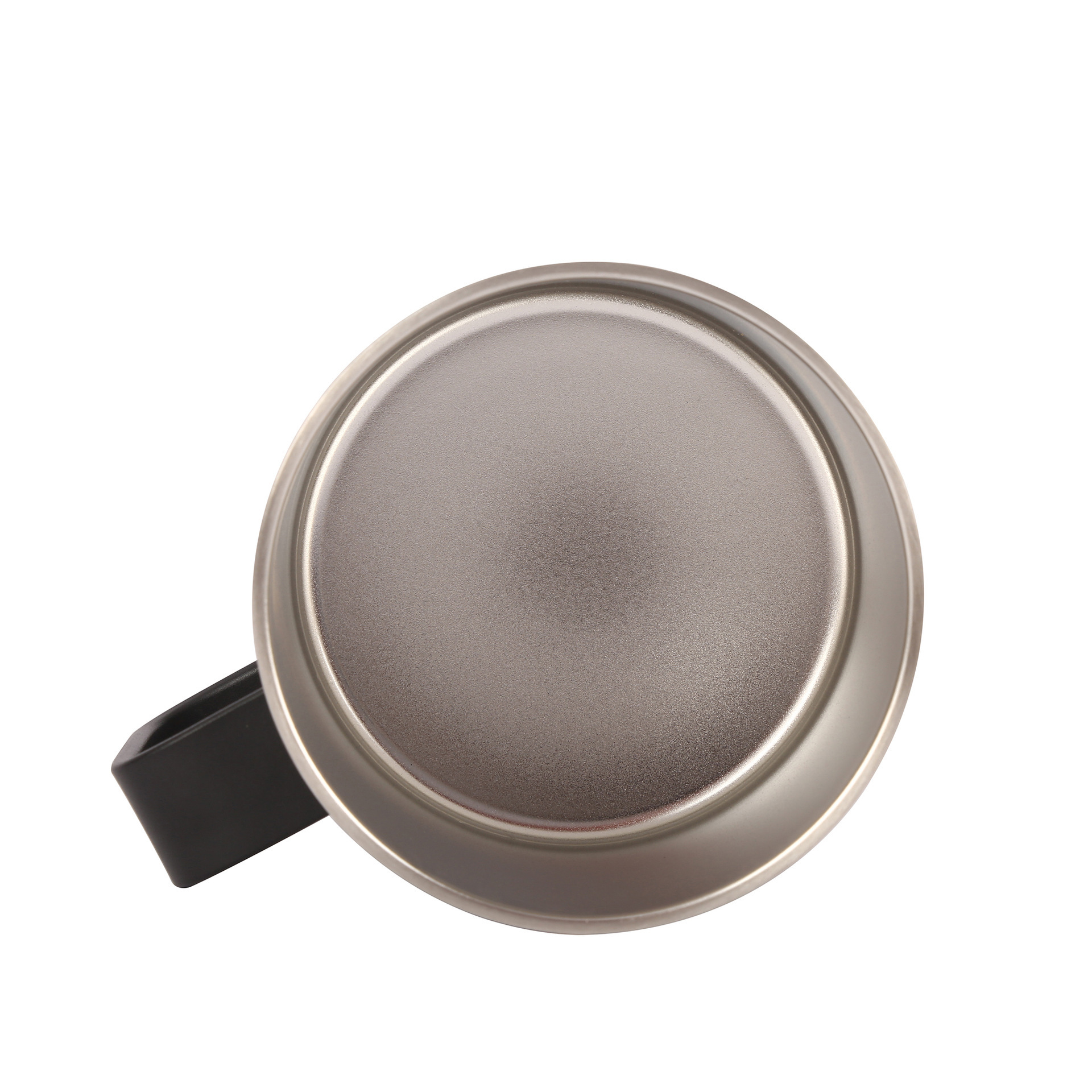 12oz oficina de té mango taza de café vacío doble taza portátil de mano 304 taza de acero inoxidable