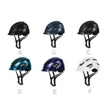 现货休闲城市均码盔通勤彩色纯色头盔自行车头盔骑行