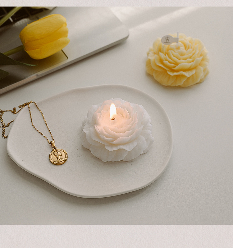Elegant Simple Style Flower Paraffin Ornaments display picture 2