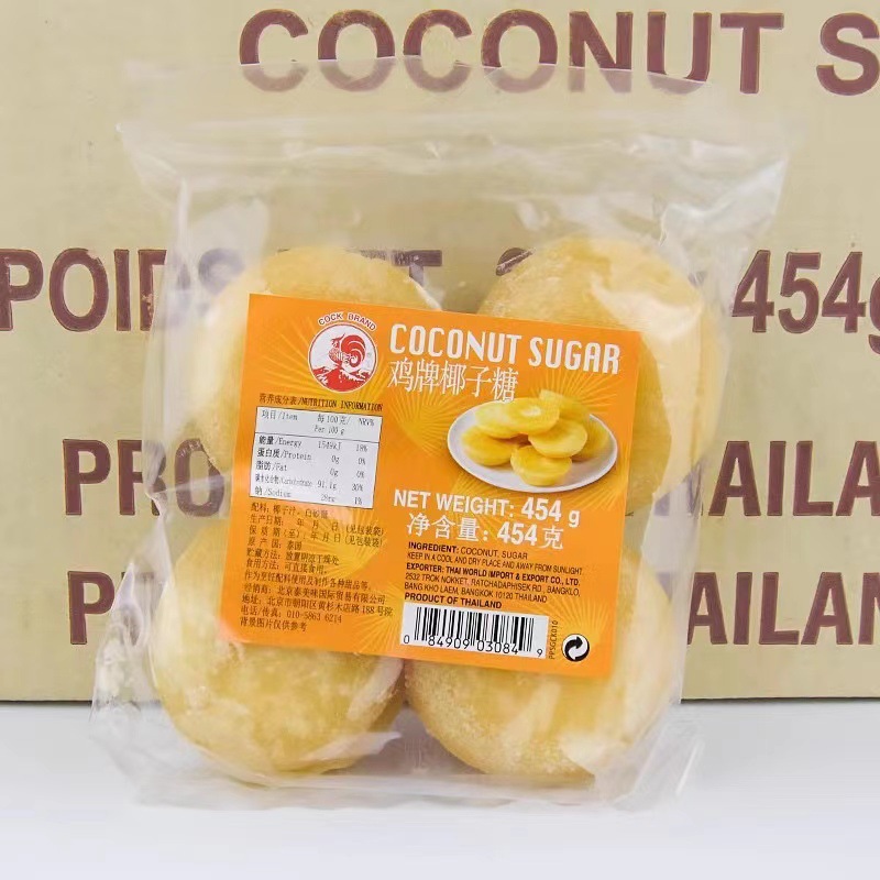 Куриный бренд кокосовой сахар 454G