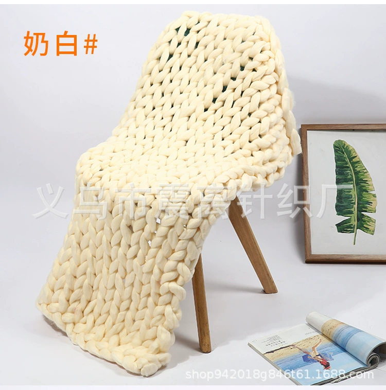 Трикотажный стеганый плед, вязаный диван, handmade, Amazon, (跨境 торговля)