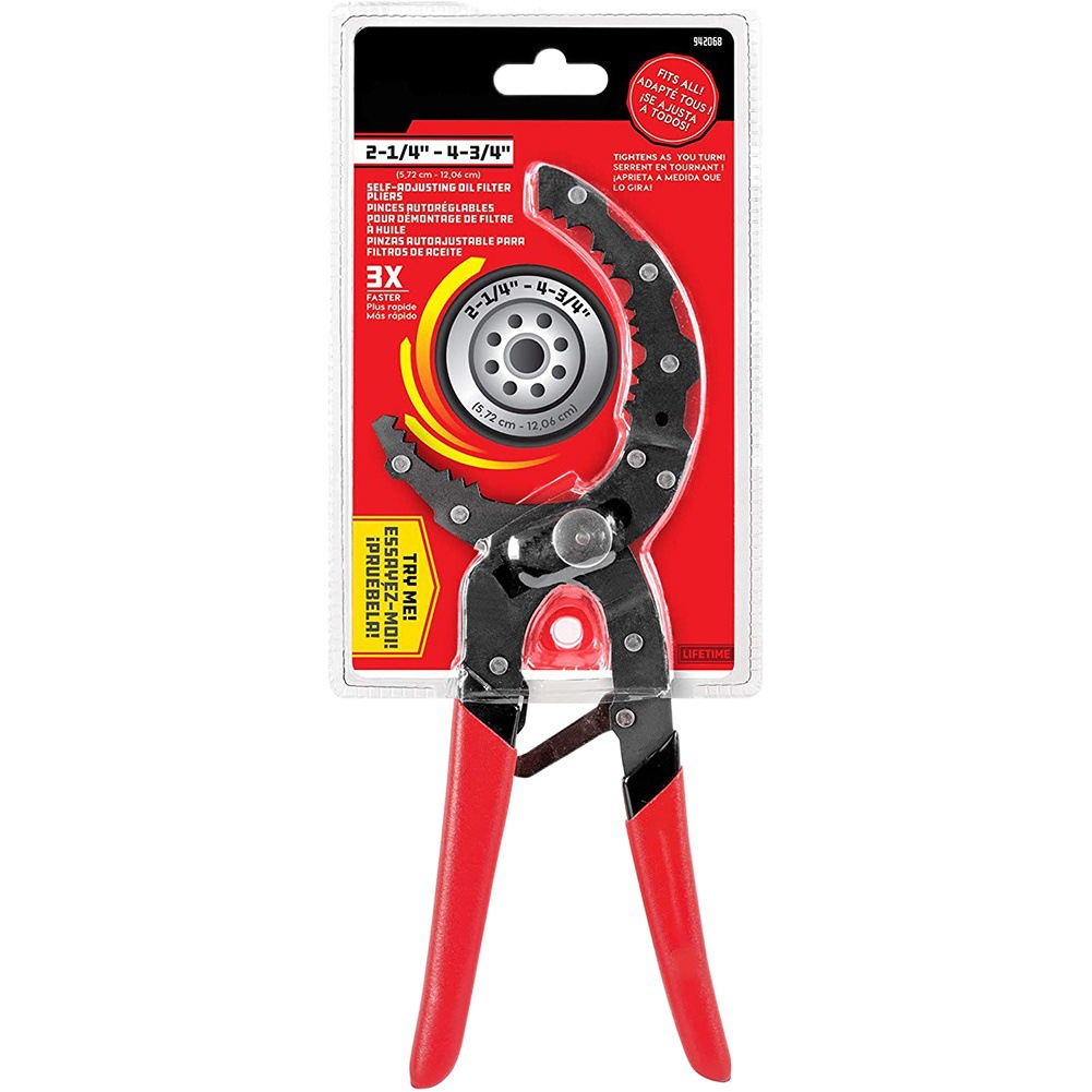 Llave para filtros MIKUNI autoajustable de 2-1/4 a 4-3/4 pulgadas con lubricante automático ajustable