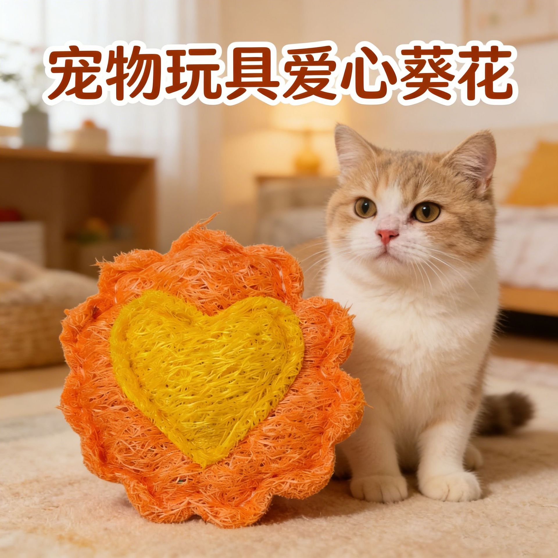 사랑 해바라기 (9*9cm) + OPP 개별 포장