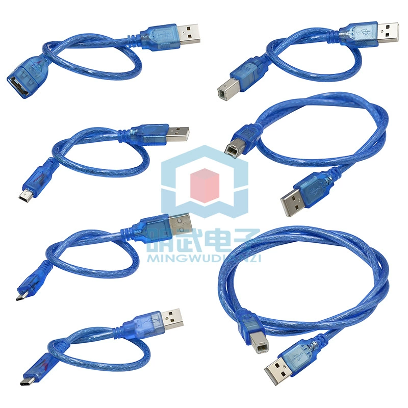USB-портативный кабель данных для принтера для Aarduno 2560 по micro mini