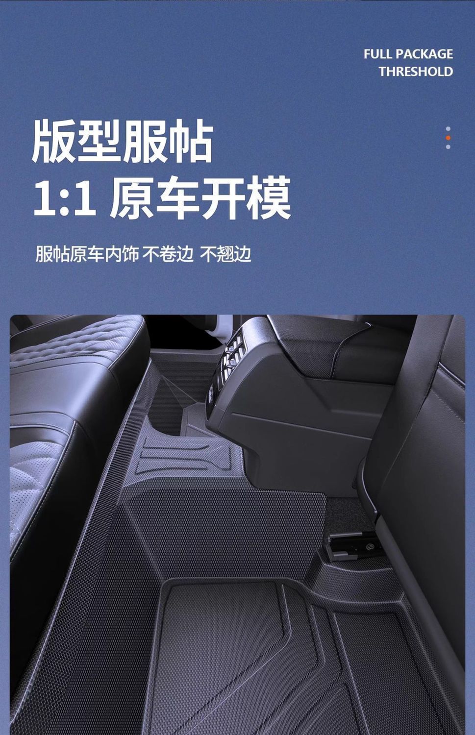 Haval Big Dog Special Second-Generation Big Dog Door Sill Tpe Floor Mats Fully Surround Original Factory Door Sill Tpe Car Floor Mats