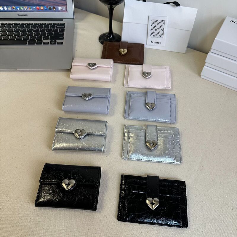 Fennec Heart-Shaped Metal Buckle 70% off Wallet Korean Niche Designer Cross-Border Wholesale/Dropshipping Customization Fennec Heart-Shaped Metal Buckle 70% off Wallet Korean Niche Designer Cross-Border Wholesale/Dropshipping Customization