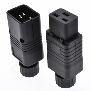 IEC320-C19/C20��ĸ�Դ�^ ������PDU/UPS�ɽӲ𾀴��ʽӾ����^