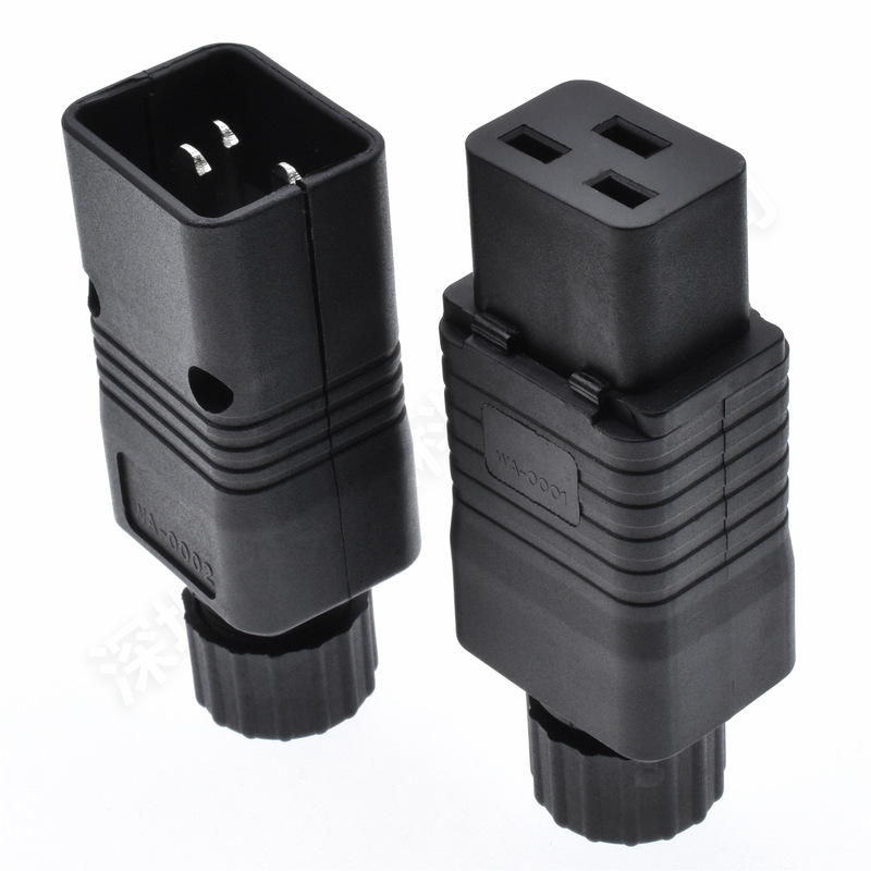 Iec320-C19/C20 Male and Female Power Head Server Pdu/Ups Can Be Connected to Detachable High-Power Wiring Plug