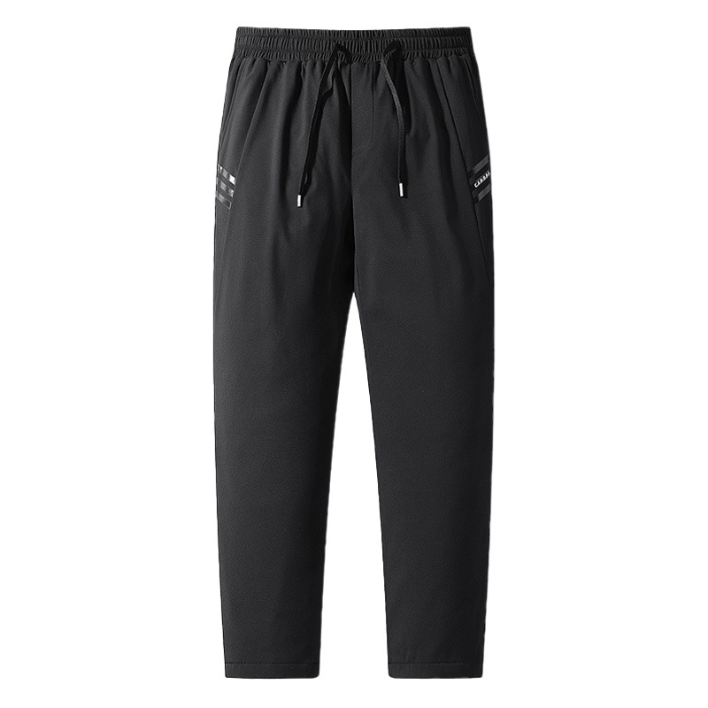 Down Pants for Men and Women, Custom-Made for Outdoor Wear, Winter Thickened 90% down Sports Pants, Men's Cold-Proof Thickened High-End White Duck down Pants