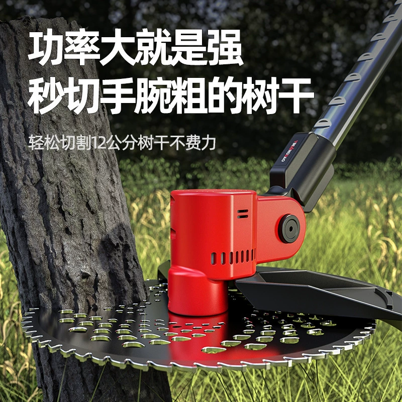 Электрическая газонокосилка, перезаряжаемая, небольшая, бытовая, с литиевым аккумулятором, инструмент для прополки, триммер, инструмент для прополки