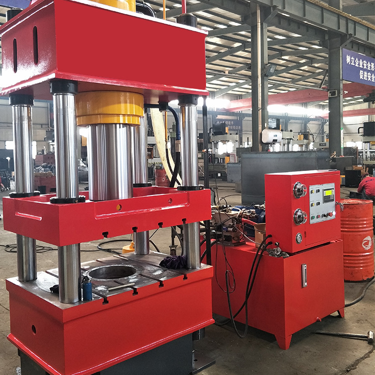 威力重100吨 200吨工塑胶储水桶热压成型液压机 三梁四柱油压机