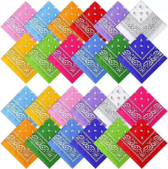 厂家直供欧美变形虫印花头巾 户外运动骑行方巾跨境个性头巾厂家