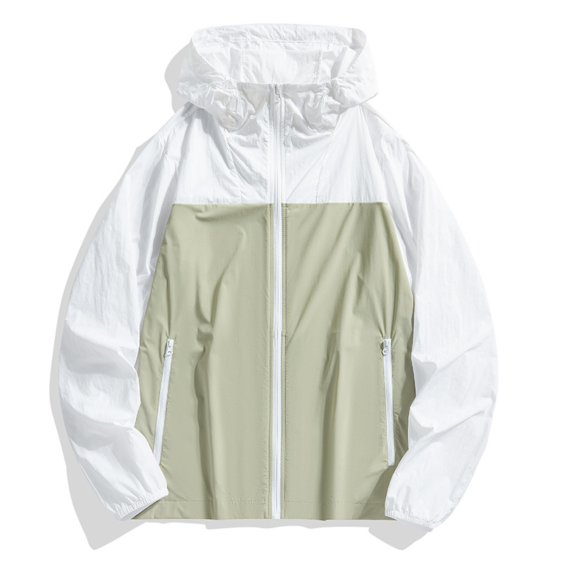 UPF50 ropa de protección solar de seda de hielo al aire libre protección UV para mujer, protección solar ligera y transpirable, ropa de protección solar, ropa de protección solar para hombres