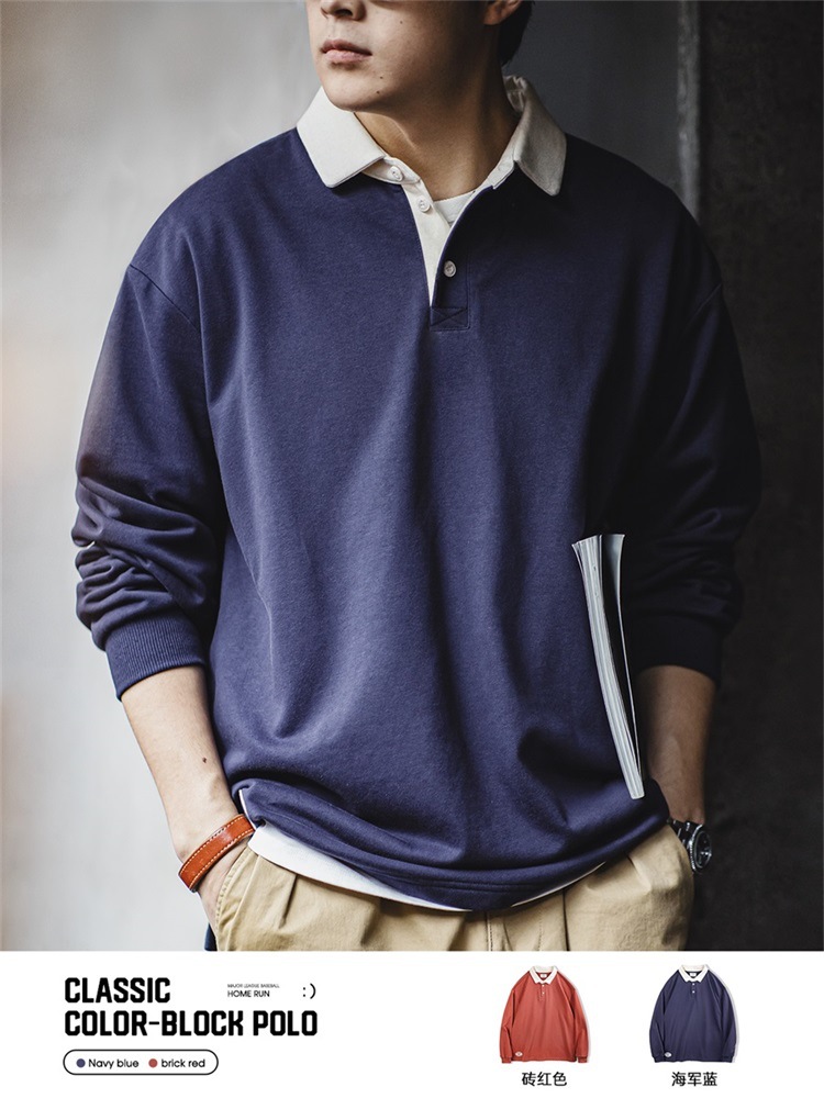 Retro knitted sweatshirt