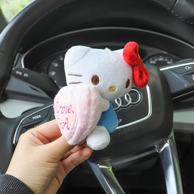 Plush Toy Car Interior Accessories – Sürətlər qutusu və əl tormozu başlıqları