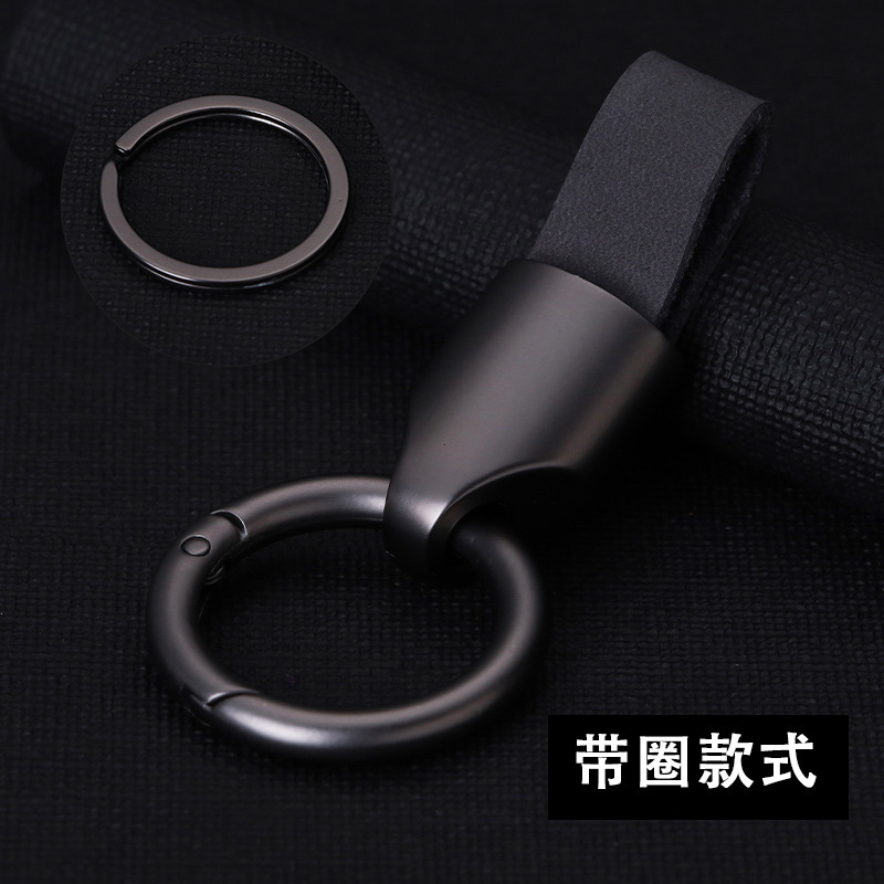 Colgante de llavero de coche de gamuza colgante de anillo de llavero de coche de alta gama creativo personalizado para hombres y mujeres