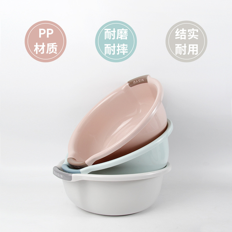 Lavabo de plástico hogar lavabo grande lavabo simple engrosada binaural lavabo de la cocina lavabo de lavado de tamaño pequeño al por mayor