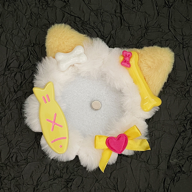 [in stock] Cute adorable cat ear support suitable for 55-65mm badge support pain packaging accessories DIY decoration