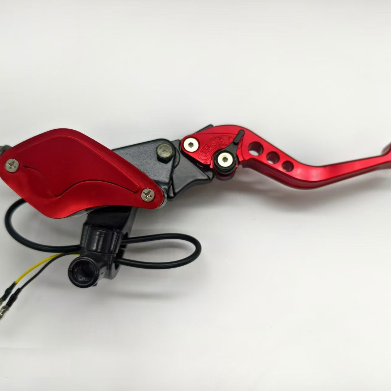 Cnc Motorcycle Modified Pump Brake Maple Leaf Pump Adjustable Clutch Horn Handle Brake Accessories