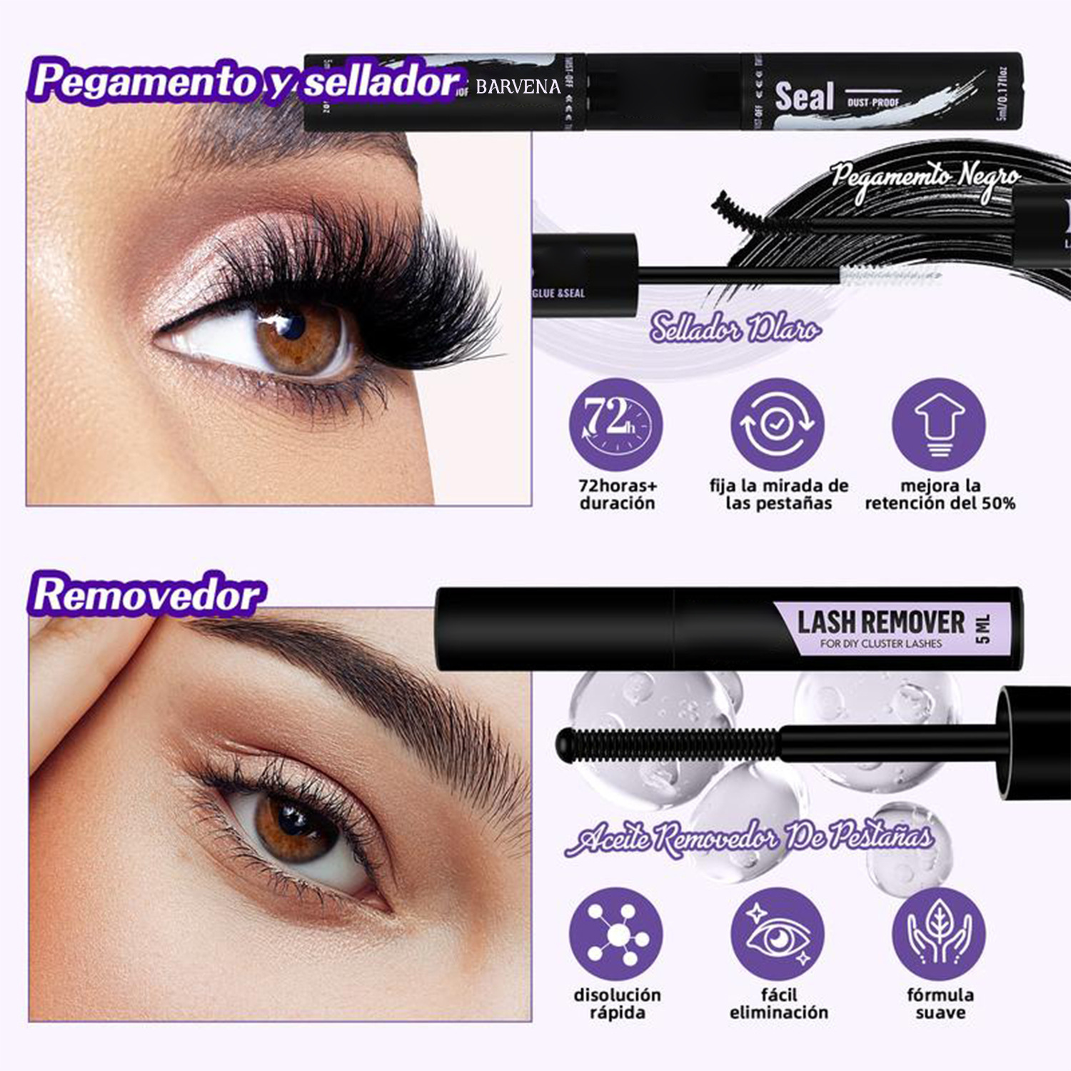 TK transfronterizo explosivo conjunto de extensión de pestañas grueso segmento de pelo floppy pestañas falsas