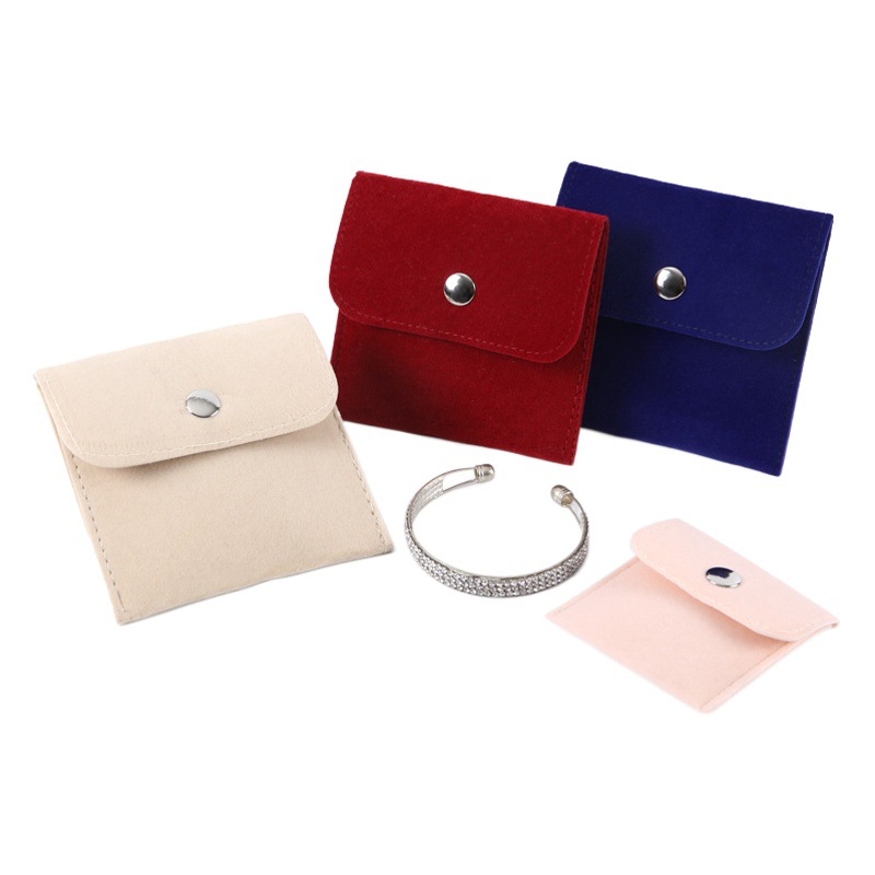 Franela monedero joyería bolsa de almacenamiento auricular lápiz labial bolsa de embalaje bolsa pequeña bolsa de brocado al por mayor