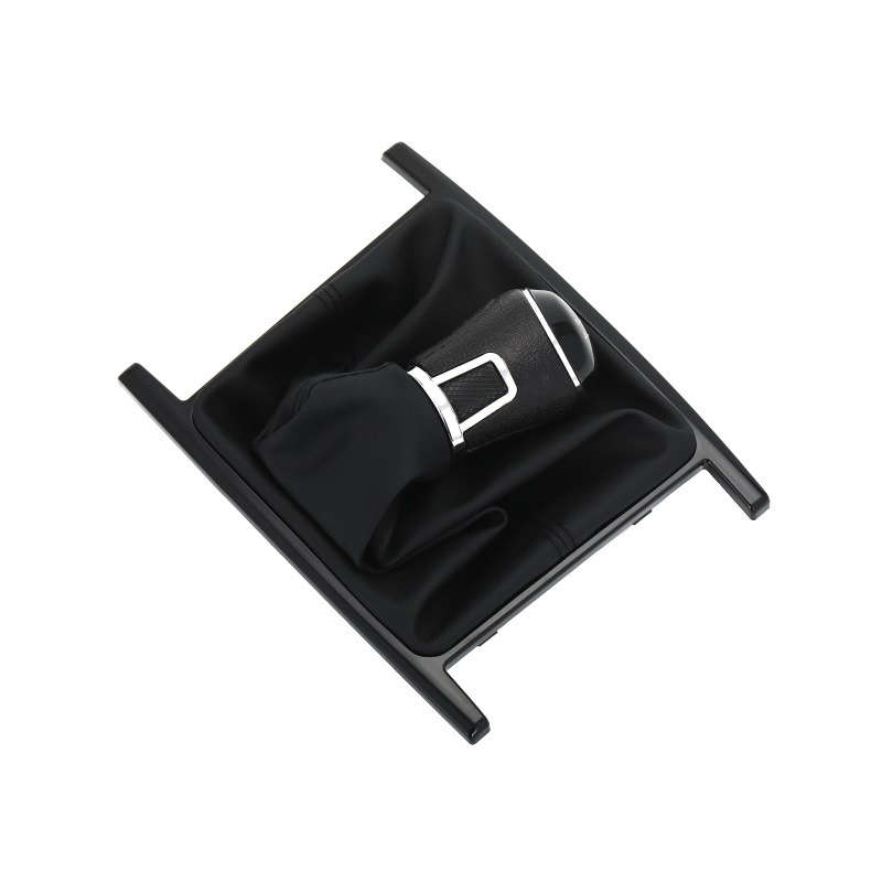 Para Volkswagen Amarok Wolverine, todo negro, conjunto de cubierta de cuero a prueba de polvo, cambio de marchas, modificación de pelota de mano image 5