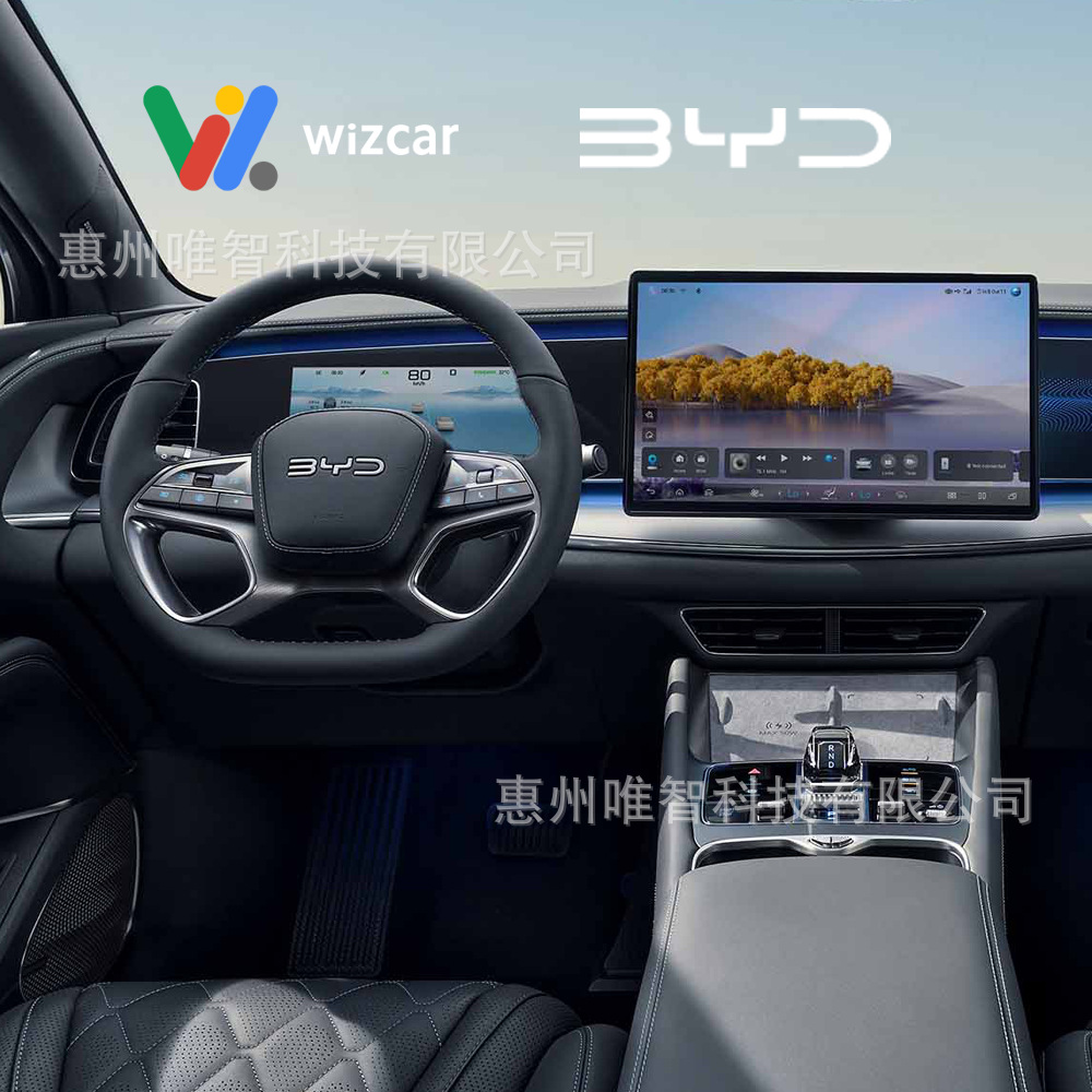 BYD SeaLion Seagull Dolphin WIZCAR E01 Google Map Spotify Music Multilingual Apple CarPlay Android Auto For CN Version BYD Auto