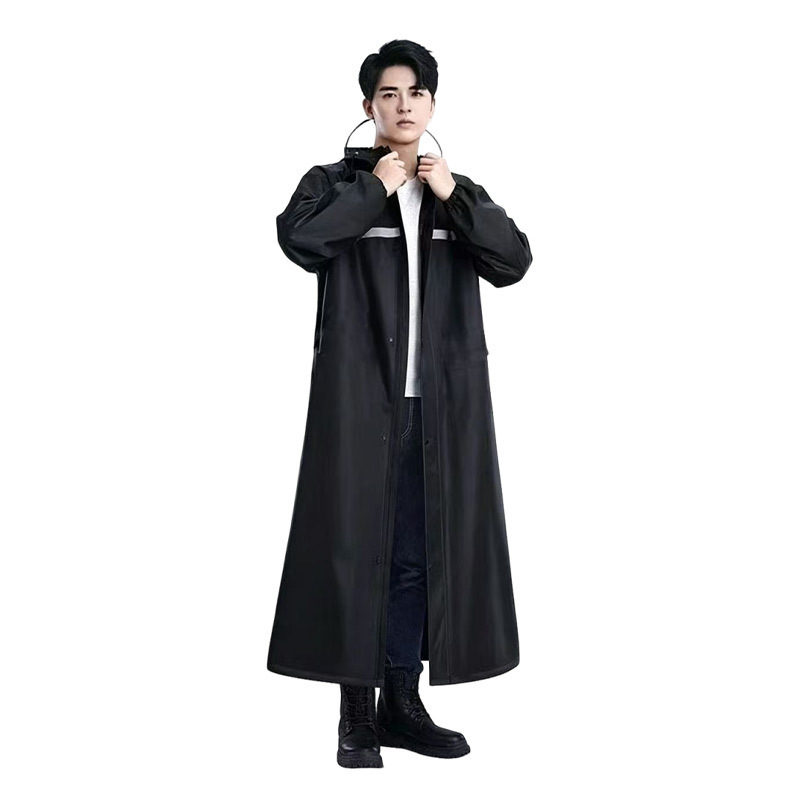 Full-Body Integrated Raincoat, Long Style, for Adults, Suitable for Outdoor Hiking, Cycling, Fishing, and Work, Made of Thickened Oxford Cloth, Storm-Resistant